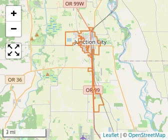 Area schools map
